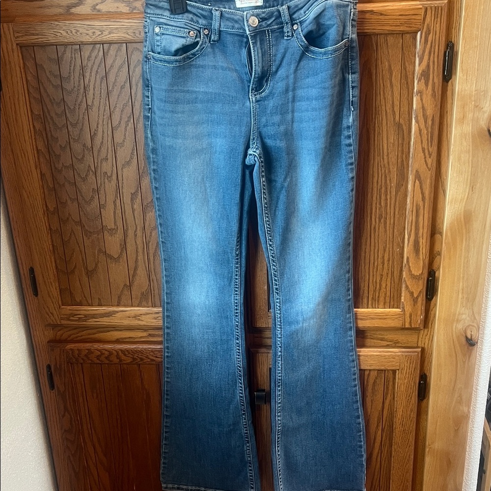 Shyanne Women's Blue Boot Cut Jeans Sz 10